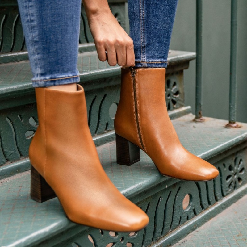 Thursday Boots High Standard High Heel Stiefeletten Damen Braun | Österreich-26859LUKH
