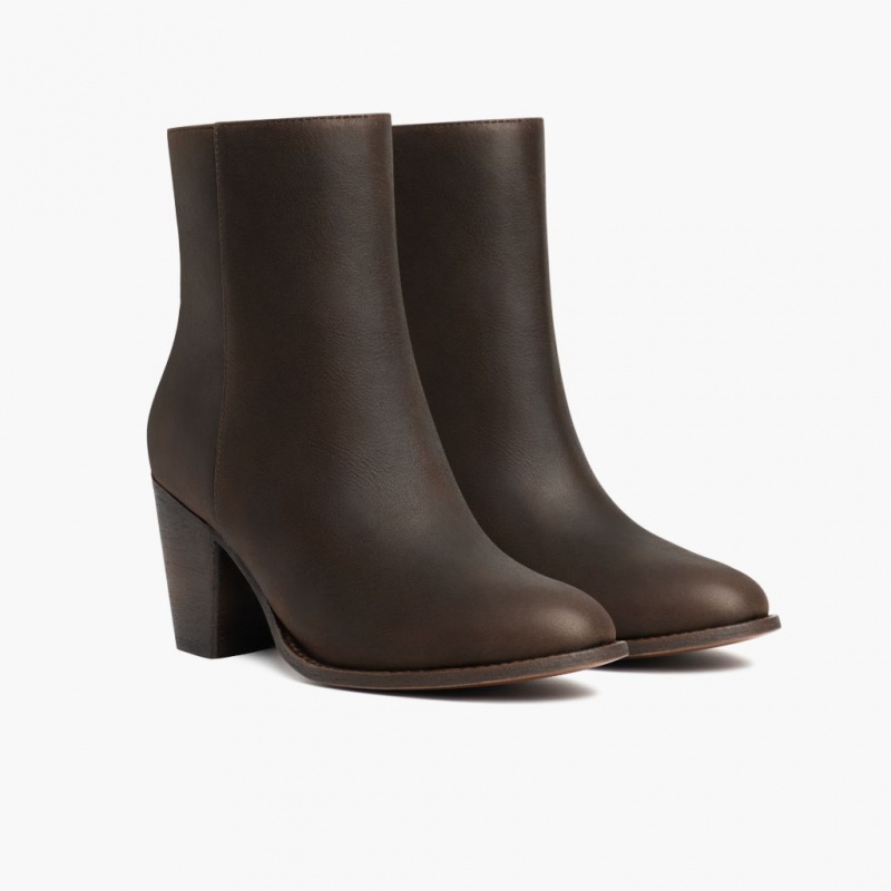 Thursday Boots Highline 3 Heel Stiefeletten Damen Dunkelbraun | Österreich-12690OQXJ