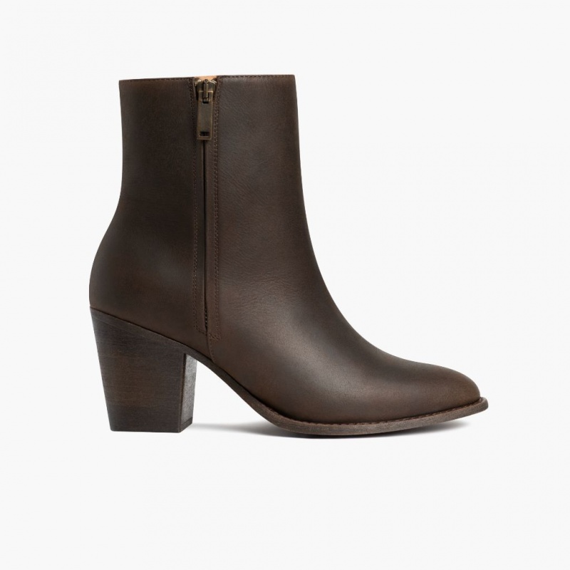 Thursday Boots Highline 3 Heel Stiefeletten Damen Dunkelbraun | Österreich-12690OQXJ