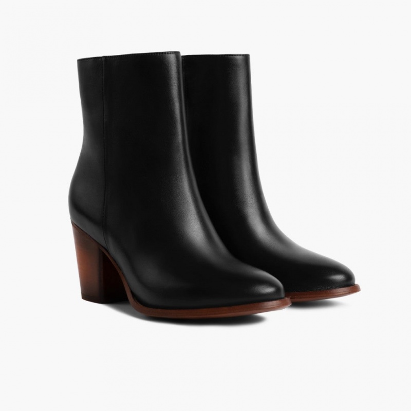 Thursday Boots Highline 3 Heel Stiefeletten Damen Schwarz | Österreich-39450NTGV
