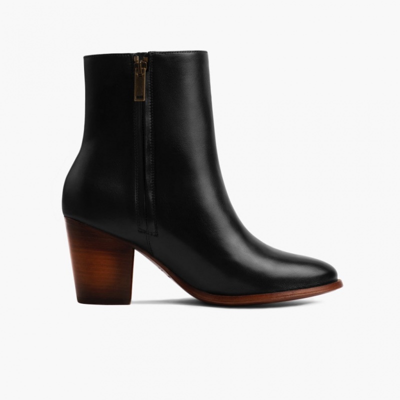 Thursday Boots Highline 3 Heel Stiefeletten Damen Schwarz | Österreich-39450NTGV