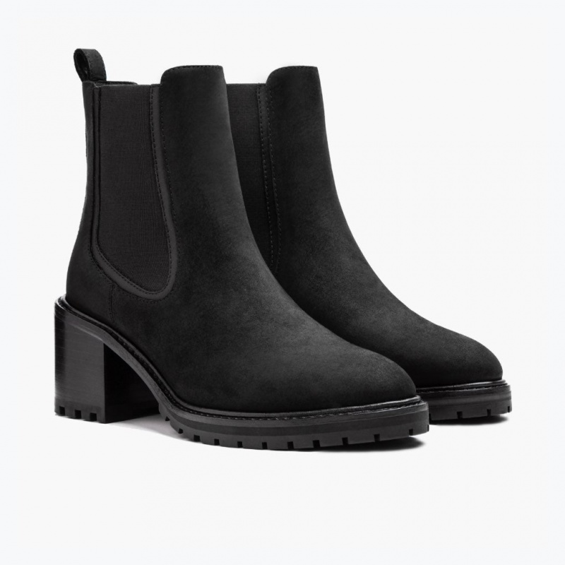 Thursday Boots Knockout High Heel Chelsea Stiefel Damen Schwarz | Österreich-74369XZFO