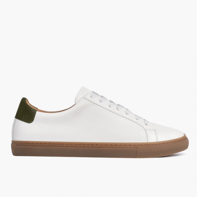 Thursday Boots Legacy Low Top Sneakers Herren Weiß Grün | Österreich-34827HYLI