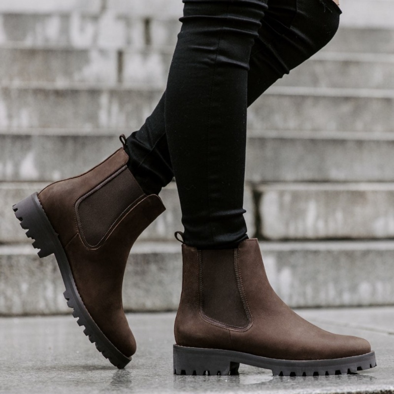 Thursday Boots Legend Chelsea Stiefel Damen Dunkelbraun | Österreich-69483KLAW