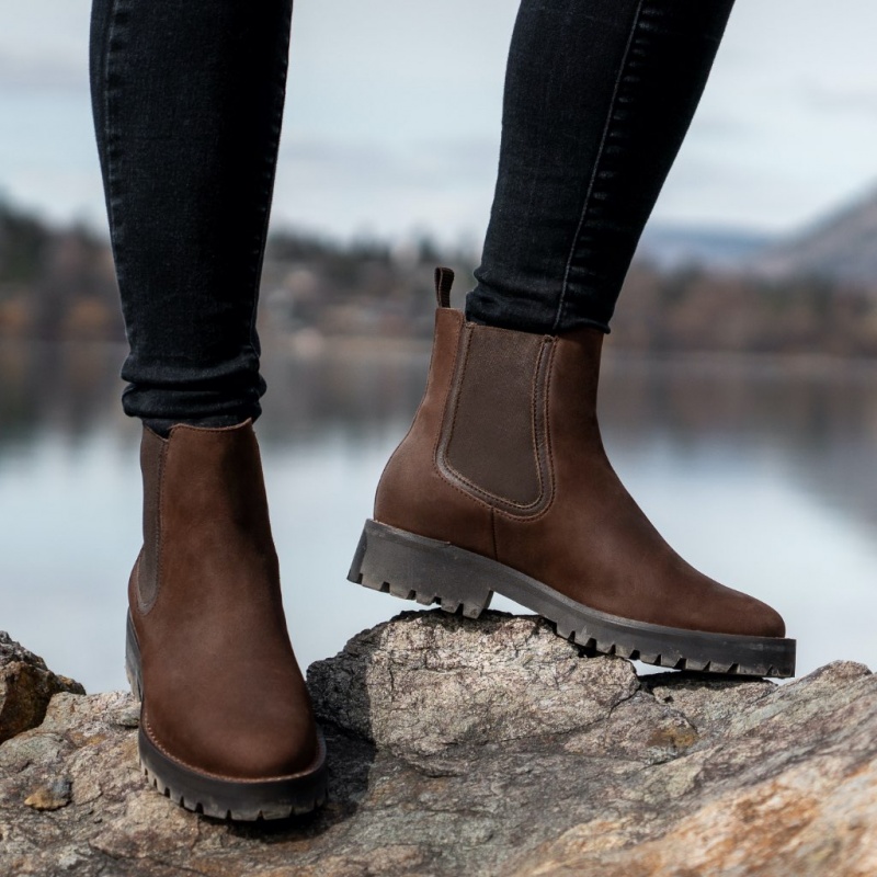 Thursday Boots Legend Chelsea Stiefel Damen Dunkelbraun | Österreich-69483KLAW