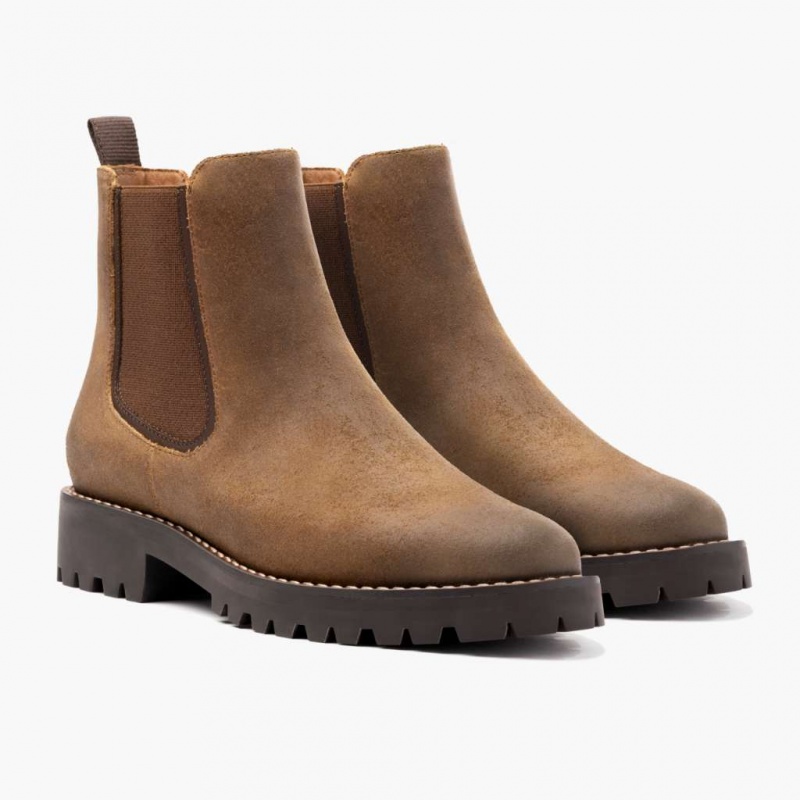 Thursday Boots Legend Chelsea Stiefel Damen Braun | Österreich-38741ZBUM