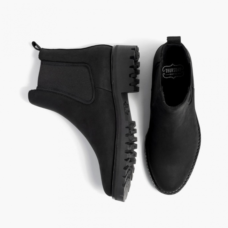 Thursday Boots Legend Chelsea Stiefel Damen Schwarz | Österreich-72684MXJO