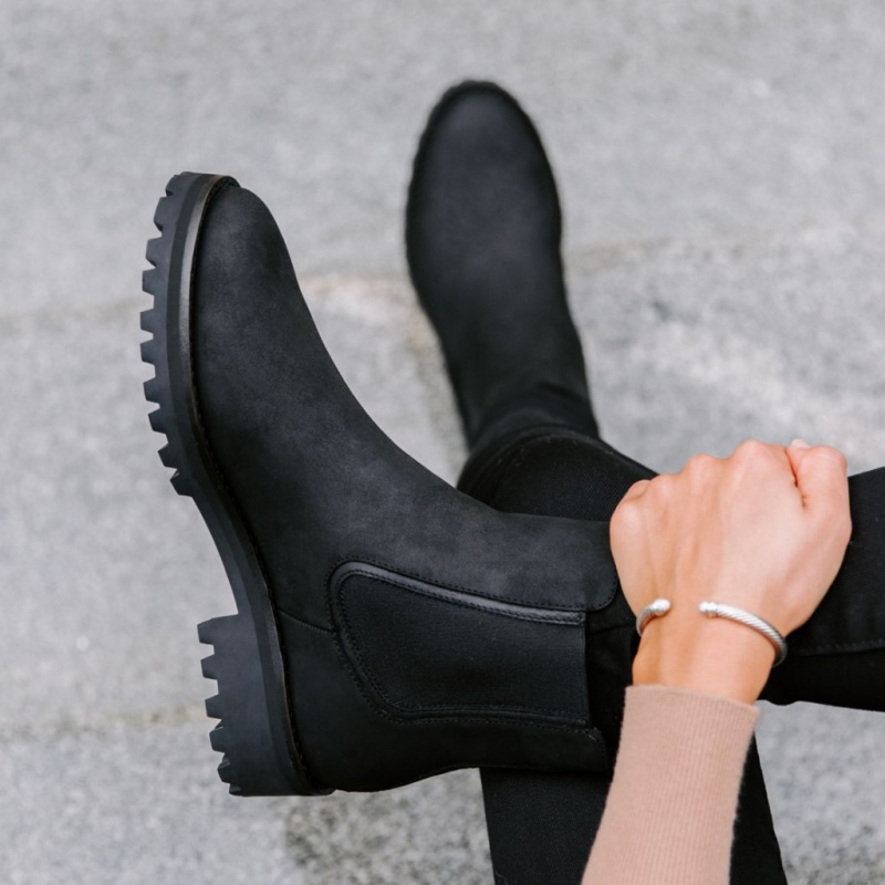 Thursday Boots Legend Chelsea Stiefel Damen Schwarz | Österreich-72684MXJO
