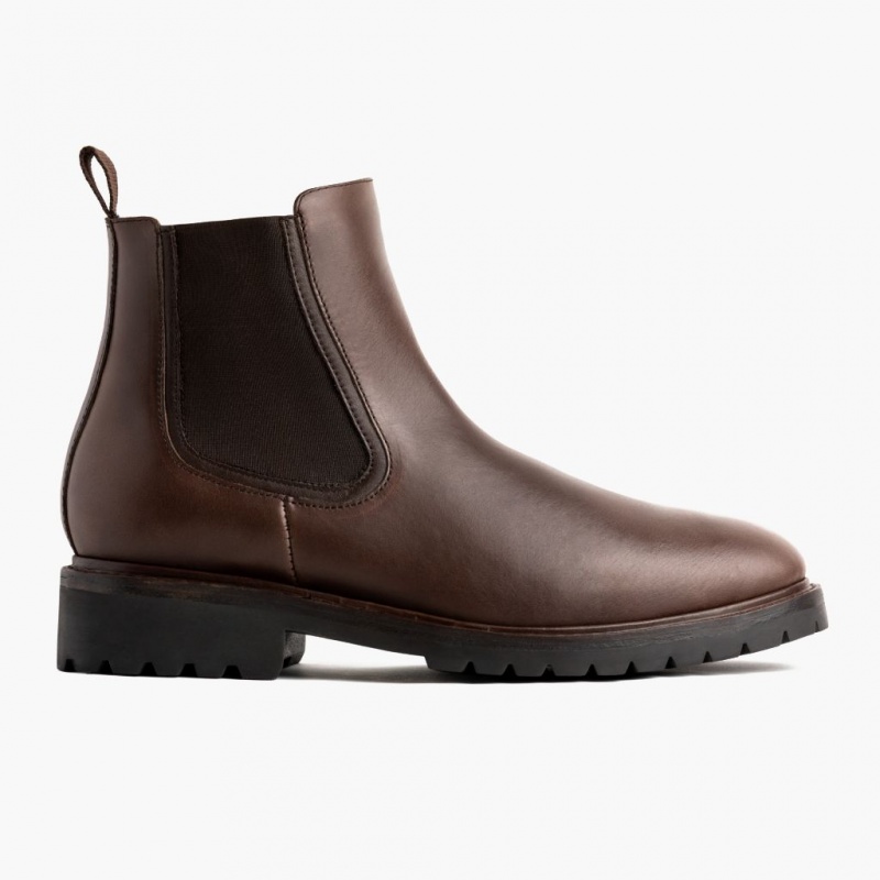 Thursday Boots Legend Chelsea Stiefel Herren Dunkelbraun | Österreich-49738OKHT