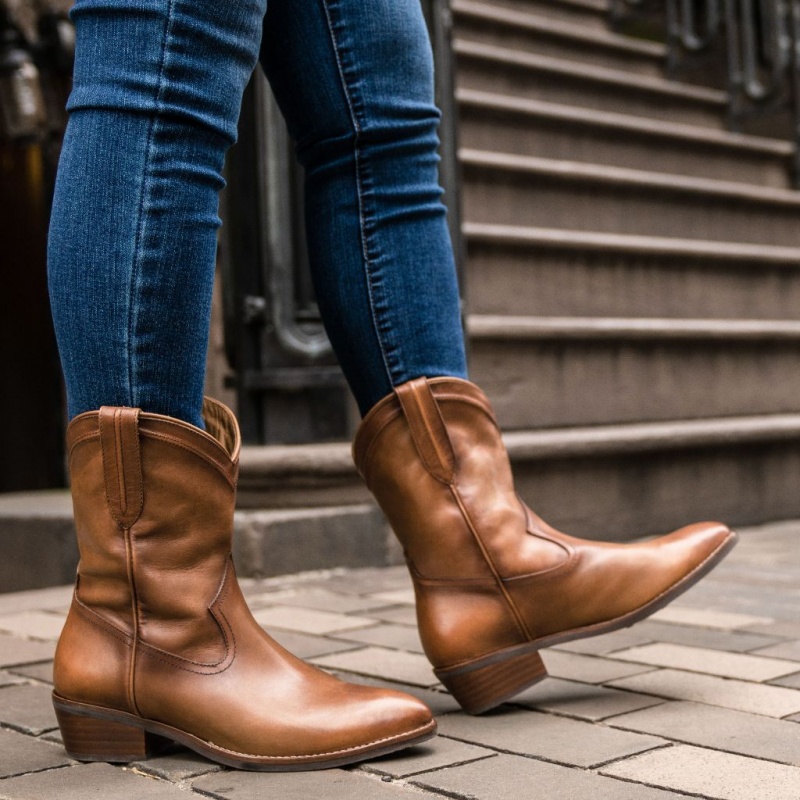 Thursday Boots Liberty Cowboystiefel Damen Braun | Österreich-61598QFDZ