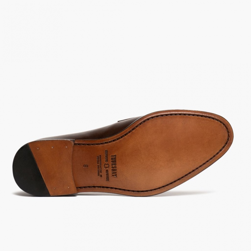 Thursday Boots Lincoln Penny Halbschuhe Herren Braun | Österreich-27608QVZR