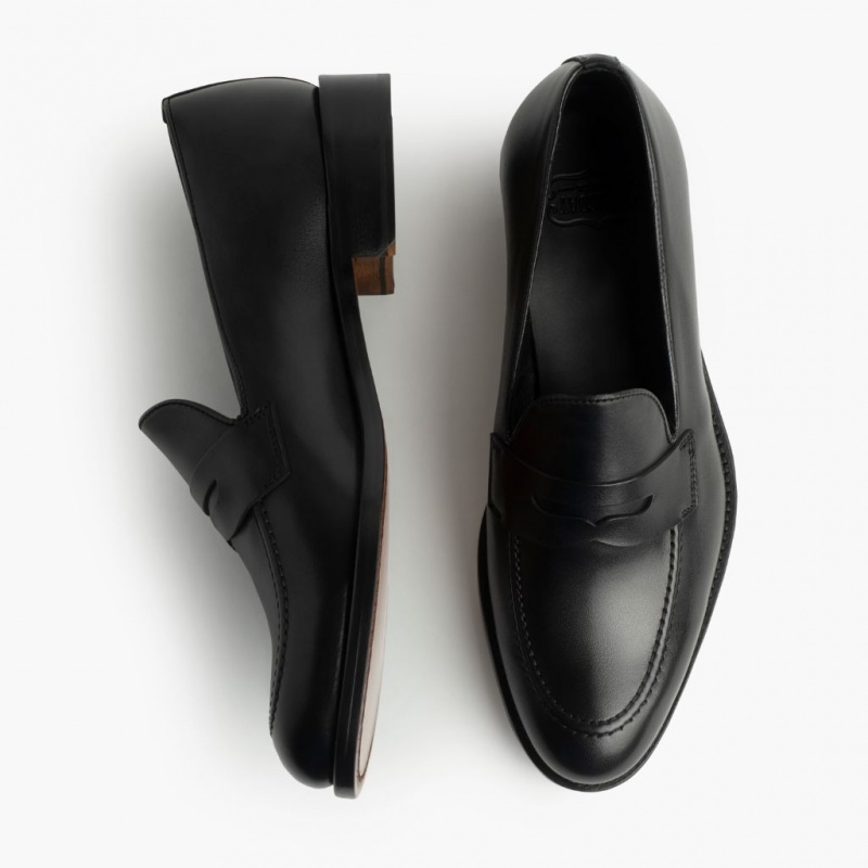 Thursday Boots Lincoln Penny Halbschuhe Herren Schwarz | Österreich-84310KRTO
