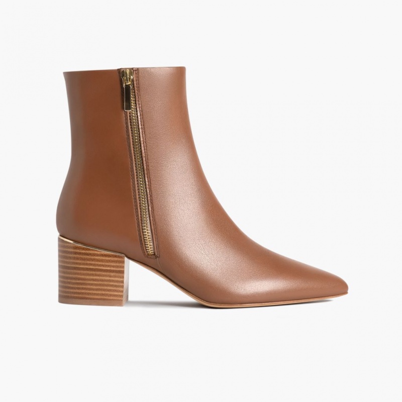 Thursday Boots Luna 2 Heel Stiefeletten Damen Braun | Österreich-70614UKZN