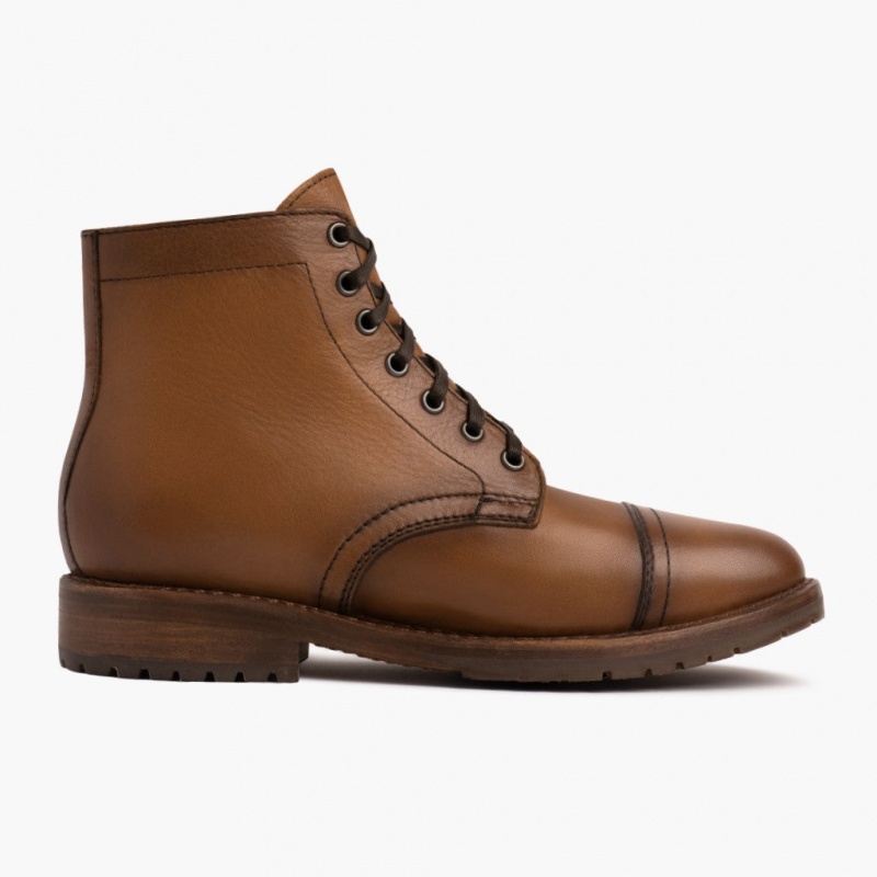 Thursday Boots Major Zip Schnürstiefel Herren Braun | Österreich-87523ZECY