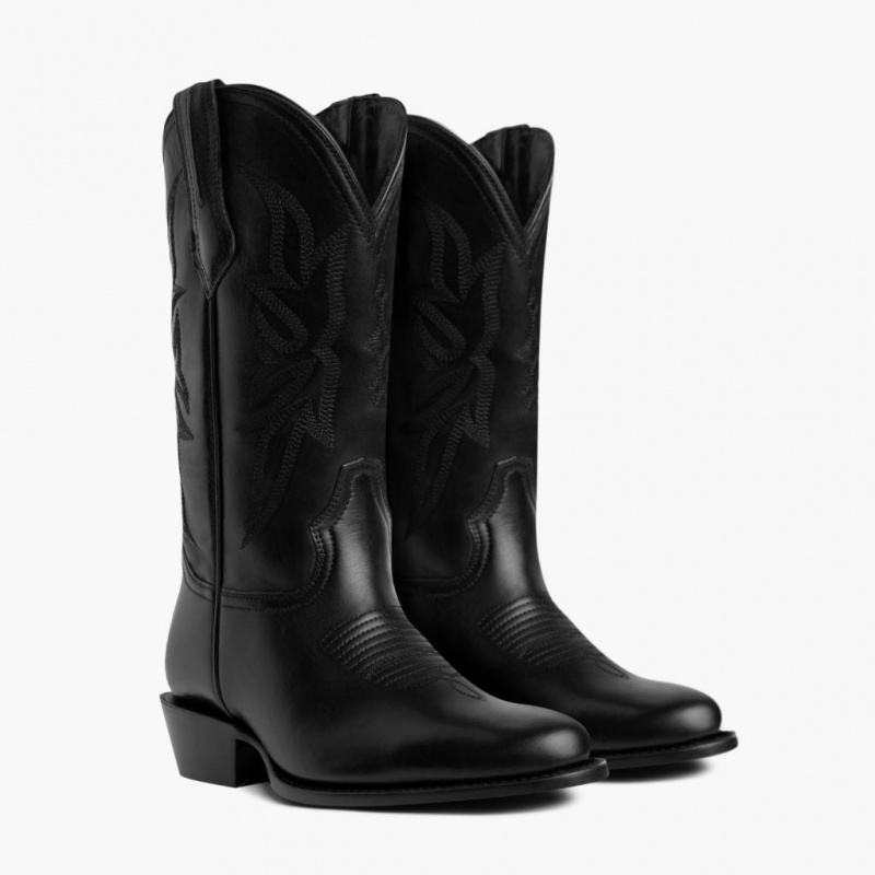 Thursday Boots Maverick Cowboystiefel Herren Schwarz | Österreich-01897YVZA
