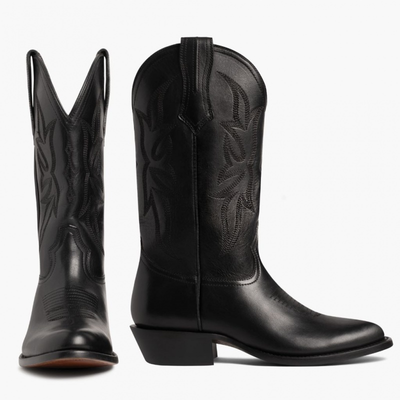 Thursday Boots Maverick Cowboystiefel Herren Schwarz | Österreich-01897YVZA