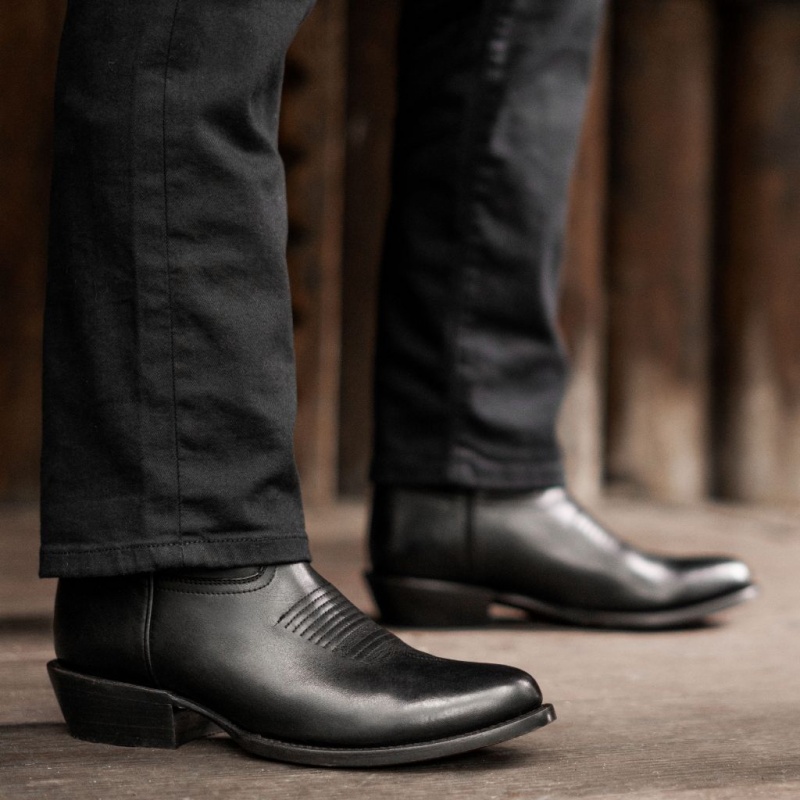 Thursday Boots Maverick Cowboystiefel Herren Schwarz | Österreich-01897YVZA