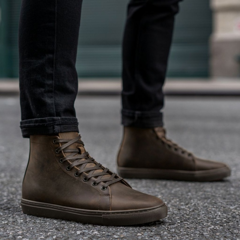 Thursday Boots Premier High Top Sneakers Herren Braun | Österreich-38762AWCE