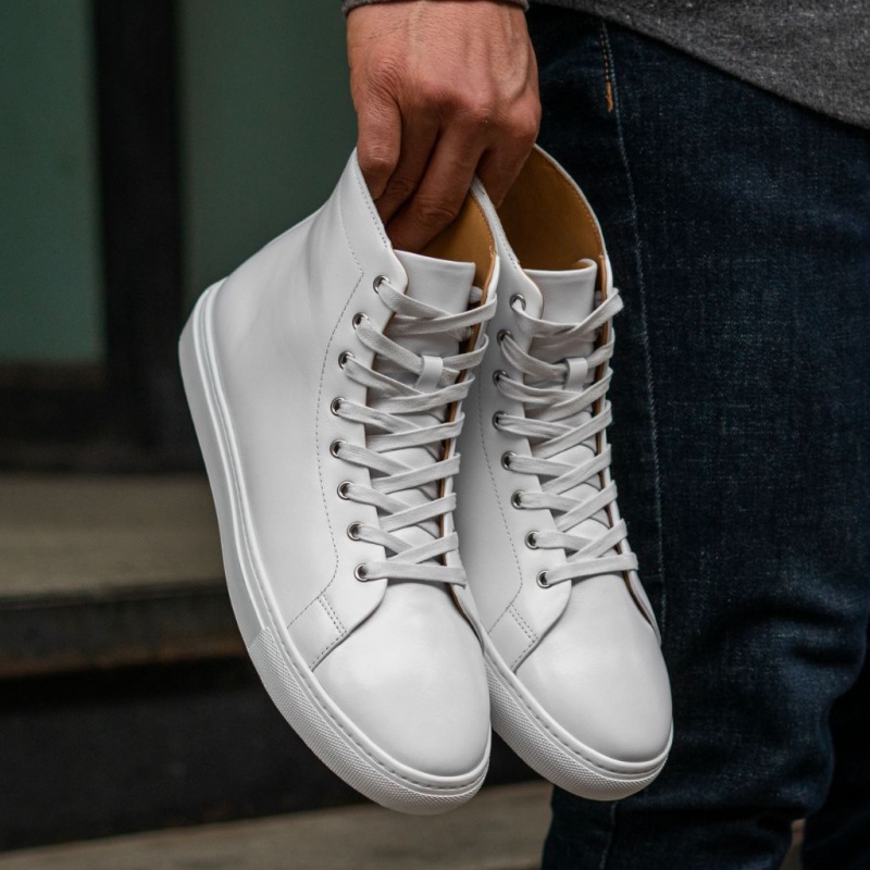 Thursday Boots Premier High Top Sneakers Herren Weiß | Österreich-02968BKON