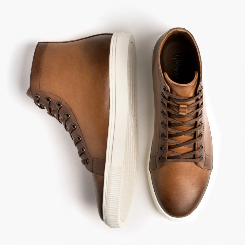 Thursday Boots Premier High Top Sneakers Herren Braun | Österreich-84253NJCG