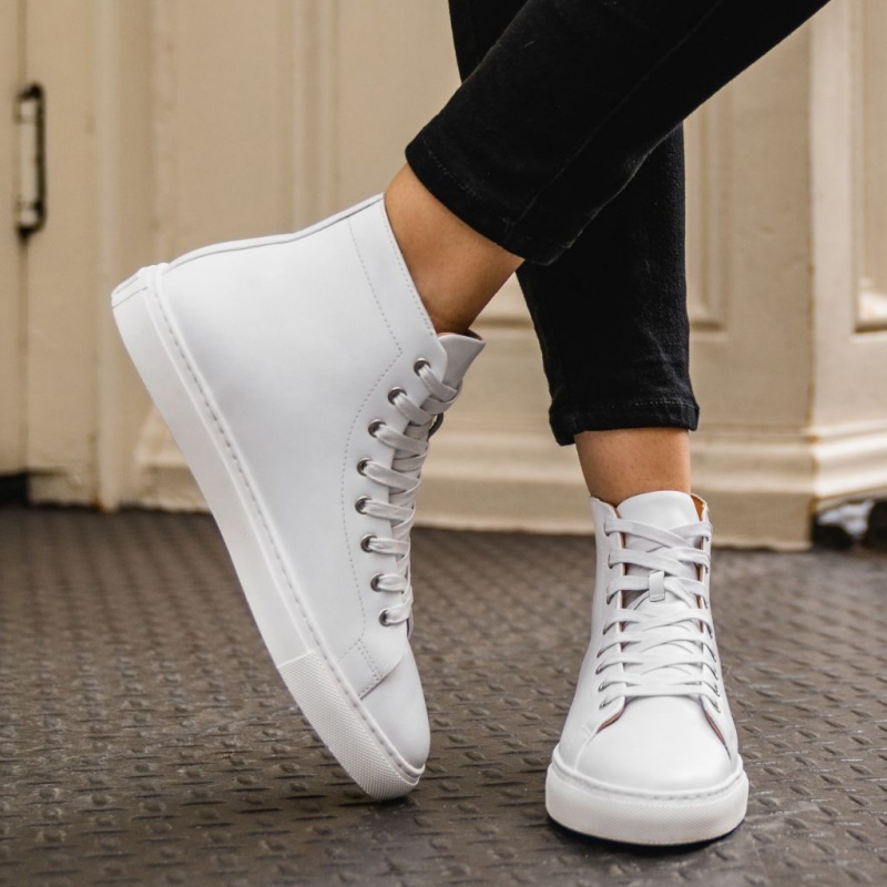 Thursday Boots Premier High Top Sneakers Damen Weiß | Österreich-75063XMUR