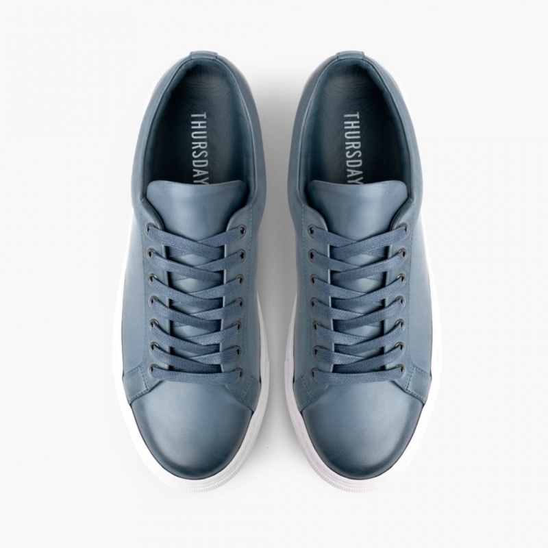 Thursday Boots Premier Low Top Sneakers Damen Indigo | Österreich-19674QTIO