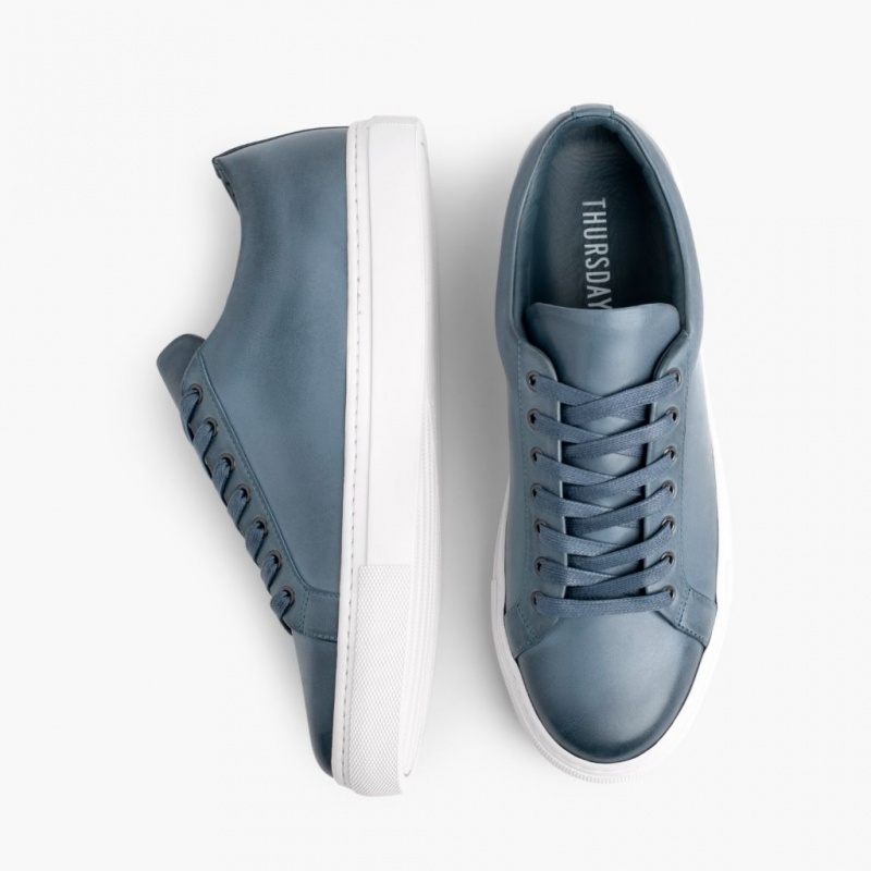 Thursday Boots Premier Low Top Sneakers Damen Indigo | Österreich-19674QTIO