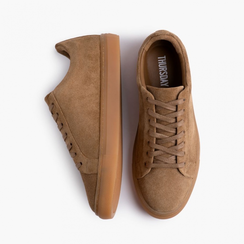 Thursday Boots Premier Low Top Sneakers Damen Braun | Österreich-82364DXFT