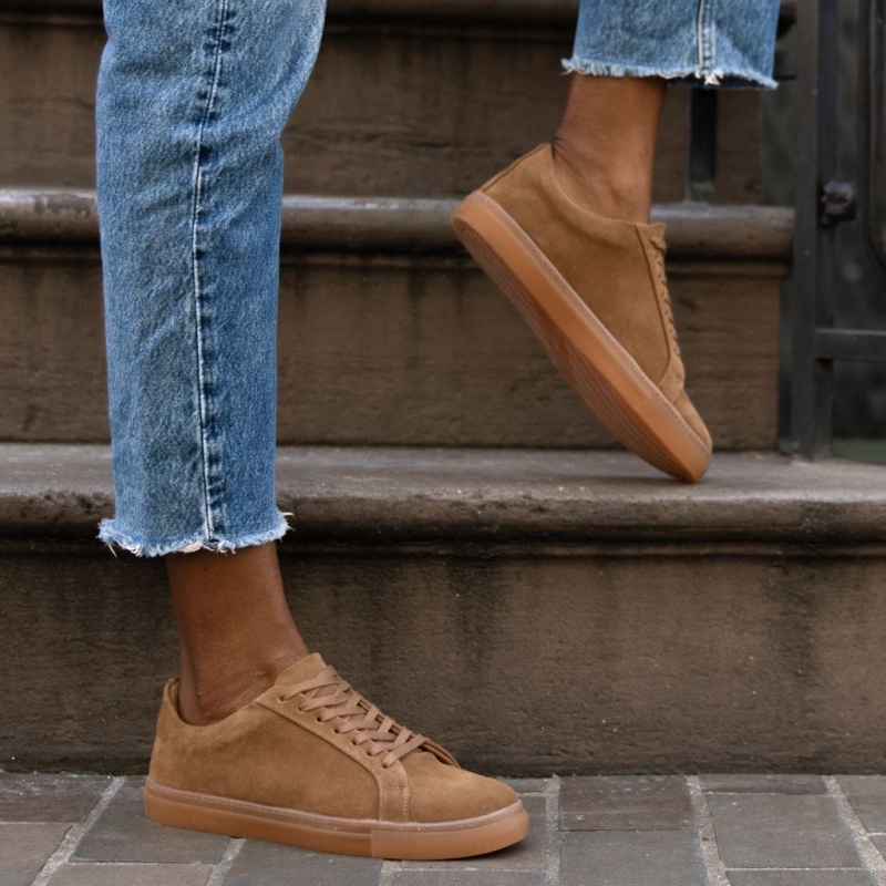 Thursday Boots Premier Low Top Sneakers Damen Braun | Österreich-82364DXFT