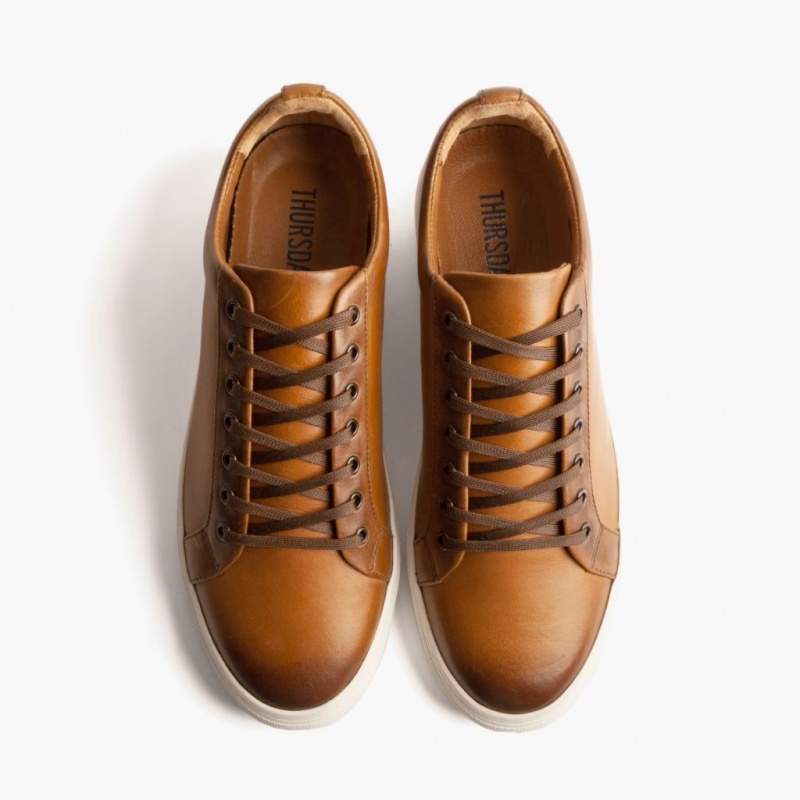 Thursday Boots Premier Low Top Sneakers Damen Braun | Österreich-83572SNRG