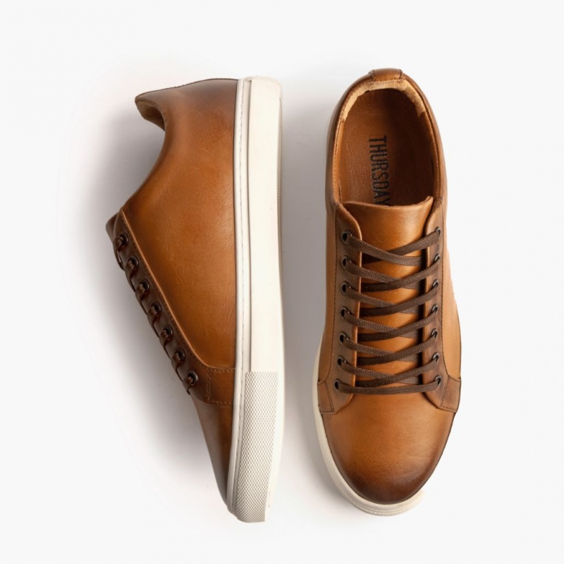 Thursday Boots Premier Low Top Sneakers Damen Braun | Österreich-83572SNRG