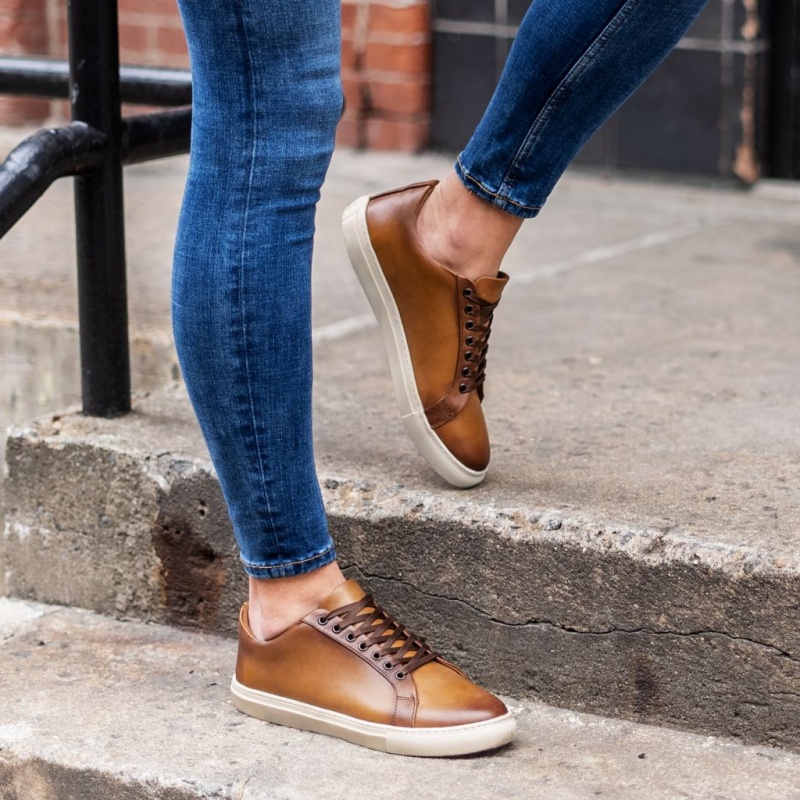 Thursday Boots Premier Low Top Sneakers Damen Braun | Österreich-83572SNRG