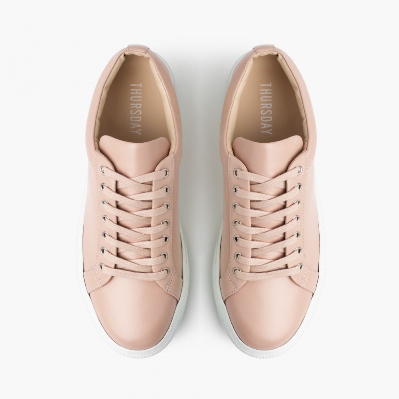 Thursday Boots Premier Low Top Sneakers Damen Beige | Österreich-38905LZFM