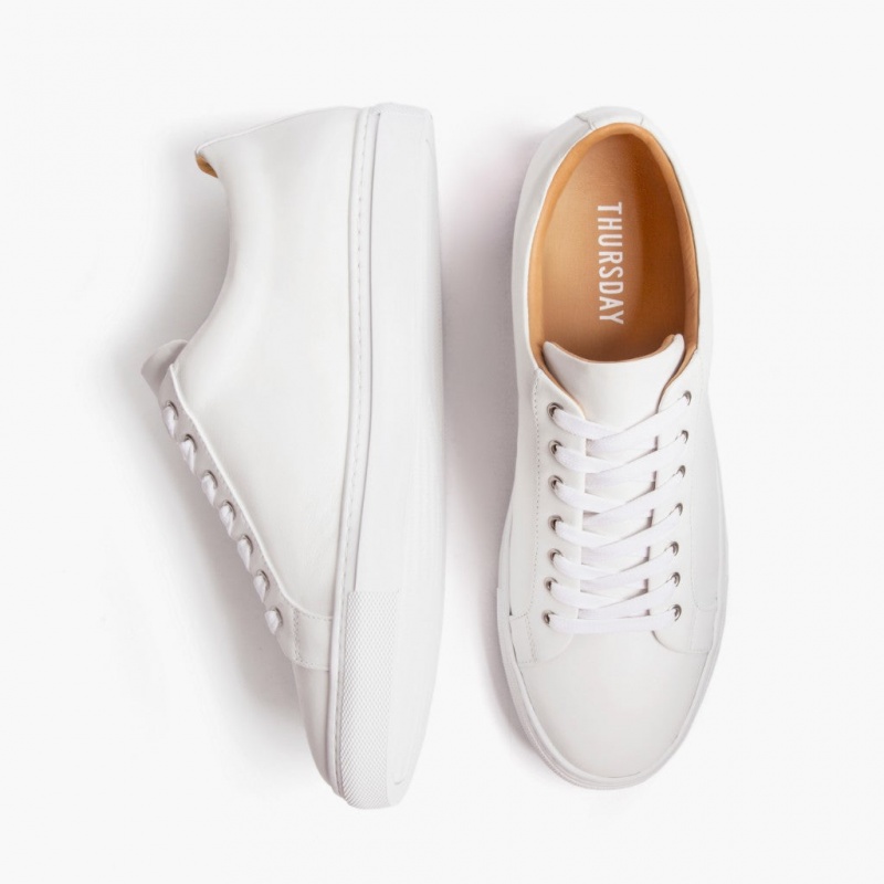 Thursday Boots Premier Low Top Sneakers Herren Weiß | Österreich-03156ONMV