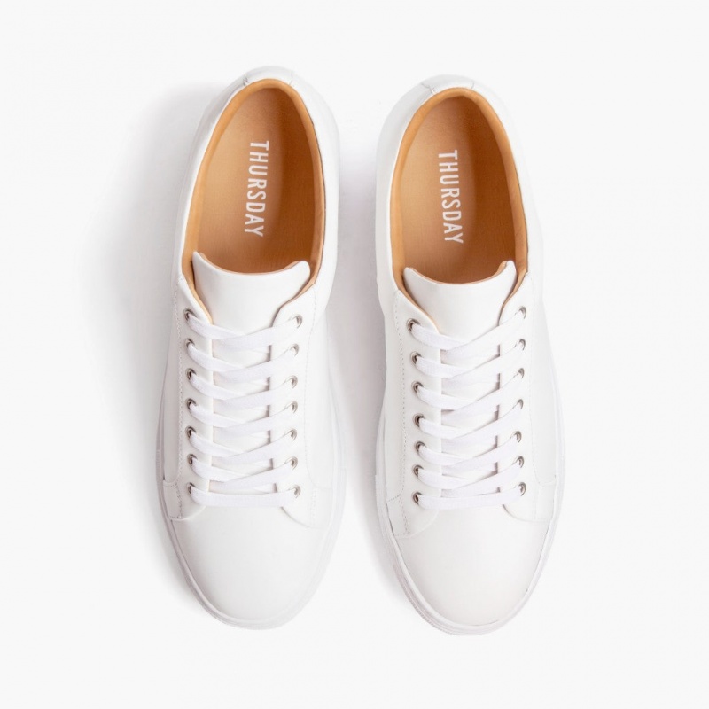 Thursday Boots Premier Low Top Sneakers Herren Weiß | Österreich-03156ONMV