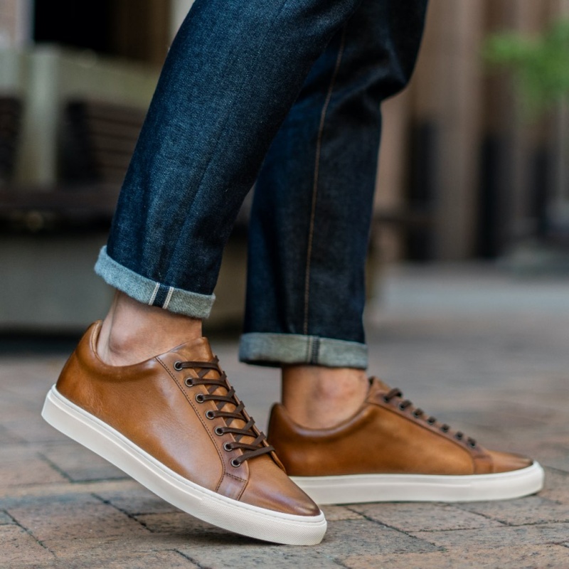 Thursday Boots Premier Low Top Sneakers Herren Braun | Österreich-32814JPAF