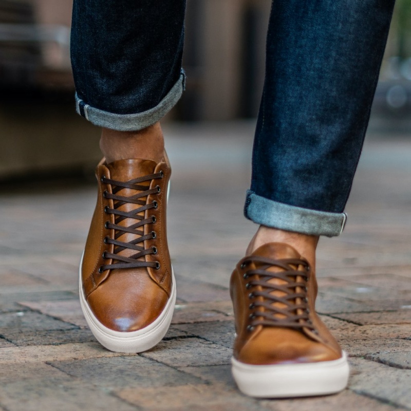 Thursday Boots Premier Low Top Sneakers Herren Braun | Österreich-32814JPAF