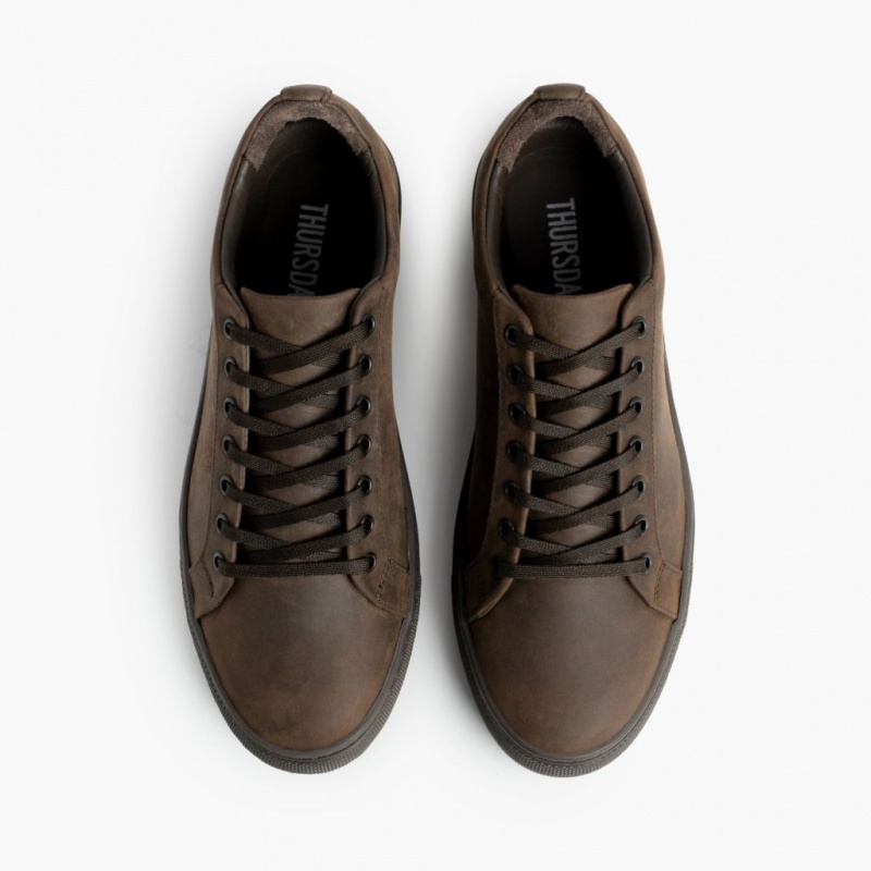 Thursday Boots Premier Low Top Sneakers Herren Braun | Österreich-73580QJDT