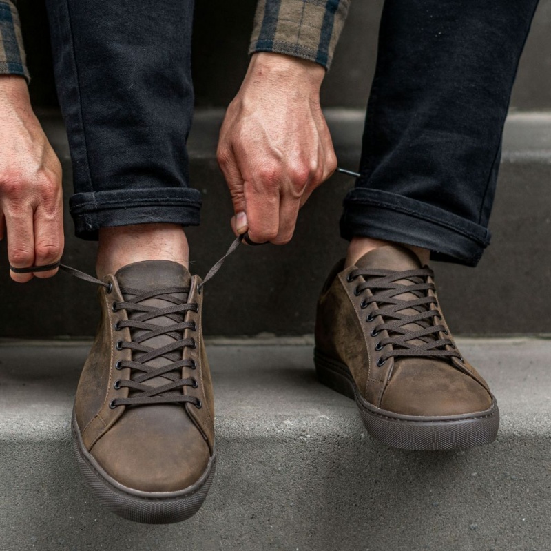Thursday Boots Premier Low Top Sneakers Herren Braun | Österreich-73580QJDT