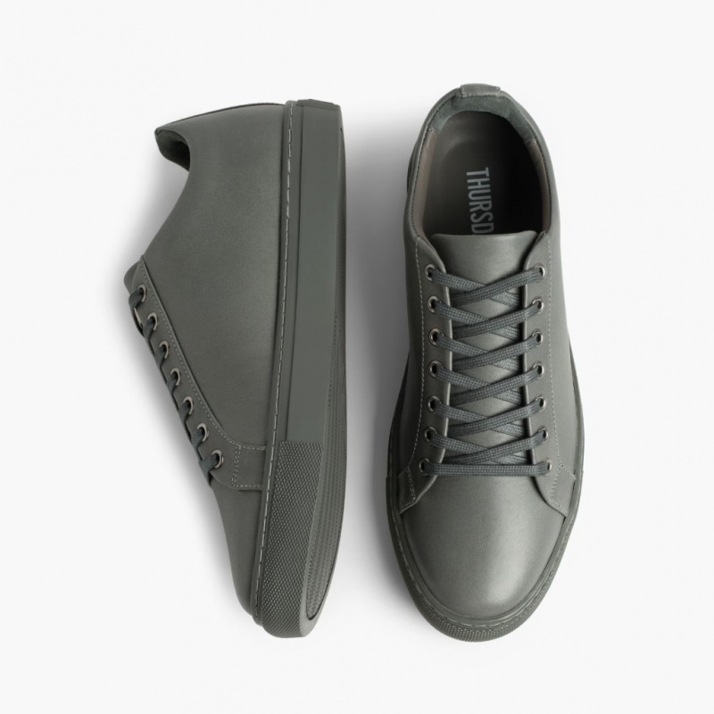 Thursday Boots Premier Low Top Sneakers Herren Grau | Österreich-78609EIQK