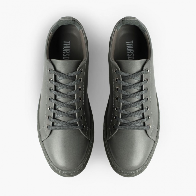 Thursday Boots Premier Low Top Sneakers Herren Grau | Österreich-78609EIQK