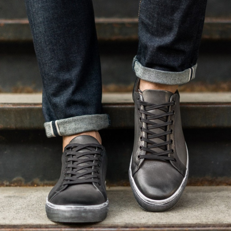 Thursday Boots Premier Low Top Sneakers Herren Grau | Österreich-31260BQSI