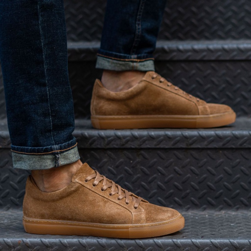 Thursday Boots Premier Low Top Sneakers Herren Braun | Österreich-83176ONJB