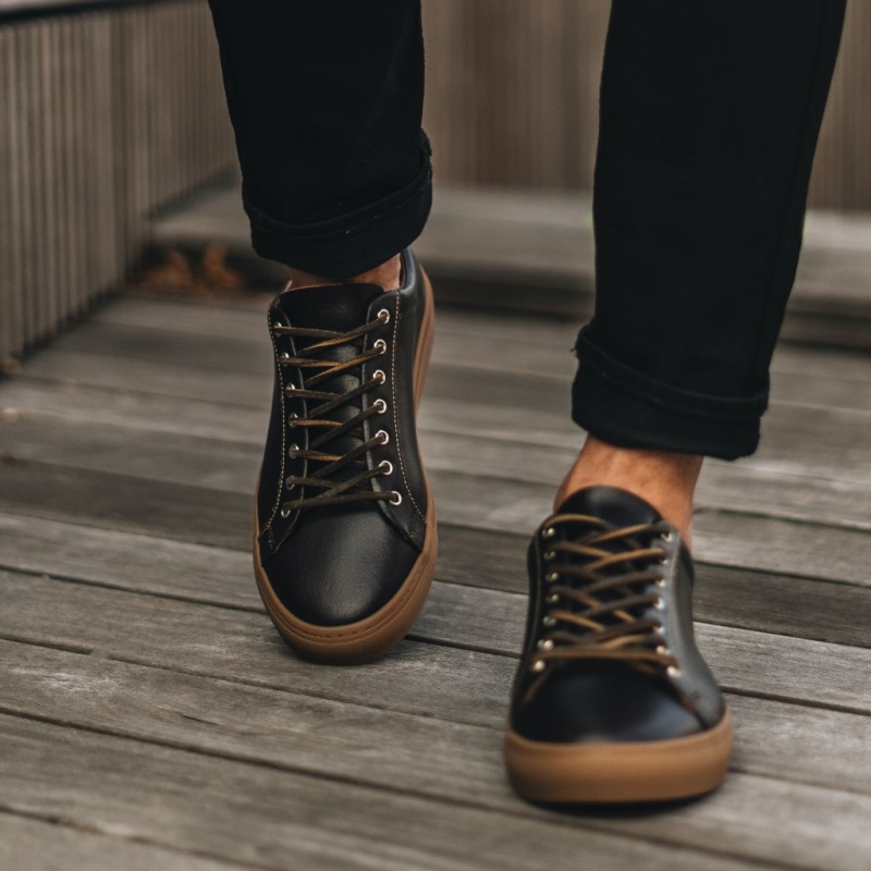 Thursday Boots Premier Low Top Sneakers Herren Dunkelbraun | Österreich-82653DLRO