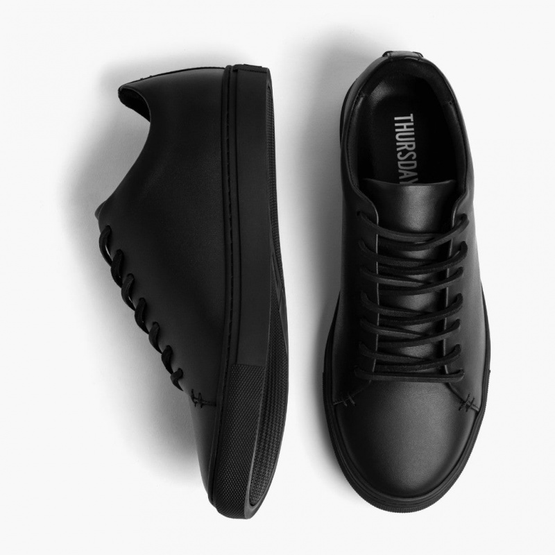 Thursday Boots Premier Low Top Sneakers Herren Schwarz | Österreich-23094SELV