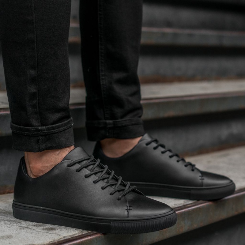 Thursday Boots Premier Low Top Sneakers Herren Schwarz | Österreich-23094SELV