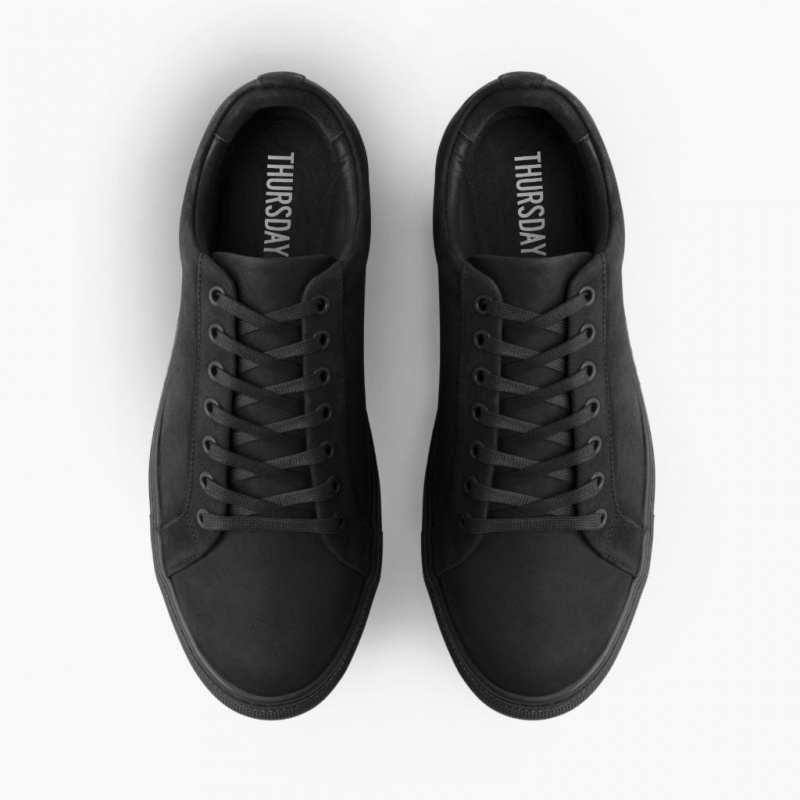Thursday Boots Premier Low Top Sneakers Herren Schwarz | Österreich-08456CDQG
