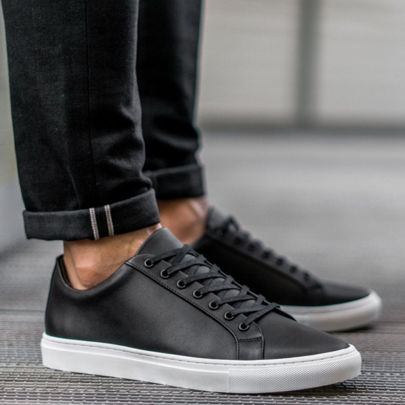 Thursday Boots Premier Low Top Sneakers Herren Schwarz | Österreich-36052MCIQ