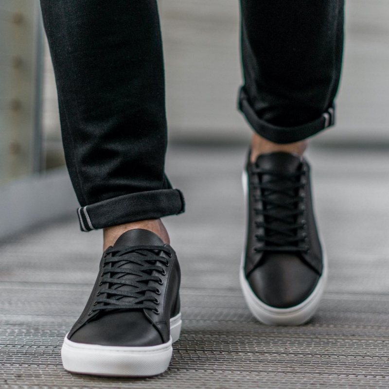 Thursday Boots Premier Low Top Sneakers Herren Schwarz | Österreich-36052MCIQ