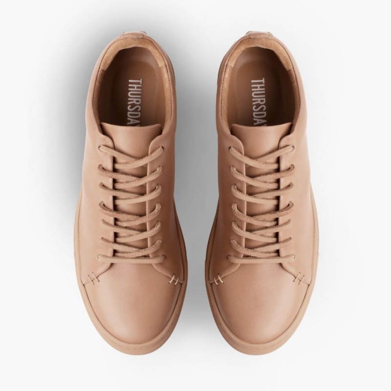 Thursday Boots Premier Low Top Sneakers Herren Beige | Österreich-10259CPLW